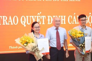 Thành uỷ TP.HCM bổ nhiệm hai Phó Giám đốc Nhà xuất bản Tổng hợp TP.HCM