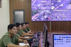Công an TP Thủ Đức vận hành Trung tâm giám sát hình ảnh theo dõi, trấn áp tội phạm