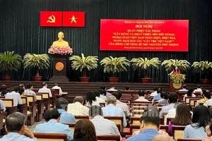 TP.HCM quán triệt tác phẩm về ngoại giao của Tổng Bí thư Nguyễn Phú Trọng