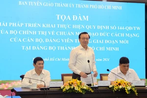 TP.HCM đánh giá cán bộ lãnh đạo toàn diện, đặt đạo đức cách mạng lên hàng đầu