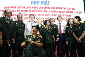 TP.HCM họp mặt nhân chứng lịch sử tham gia 5 cánh quân trong Chiến dịch Hồ Chí Minh
