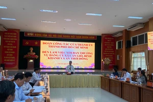 Phó Bí thư Thành ủy TP.HCM Đặng Minh Thông khảo sát vận hành chính quyền 2 cấp 