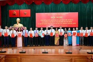 Ông Phạm Hồng Sơn giữ chức Bí thư Đảng ủy Cơ quan Văn phòng Thành ủy TP.HCM