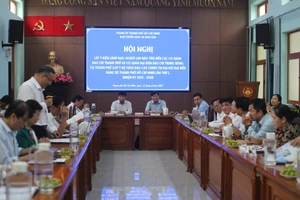 TP.HCM lấy ý kiến các cơ quan báo chí về báo cáo chính trị Đại hội đảng bộ lần thứ nhất