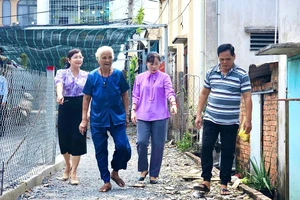 Hẻm rộng, phố thông nhờ phong trào hiến đất