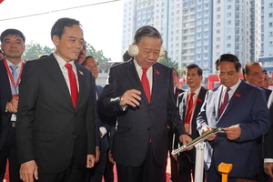 Tổng Bí thư Tô Lâm cùng lãnh đạo, nguyên lãnh đạo Đảng, Nhà nước dự Đại hội Đảng bộ TP.HCM