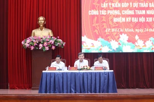 Ông Lê Minh Trí: Hoàn thiện hệ thống pháp luật trong công tác phòng, chống tham nhũng, lãng phí, tiêu cực