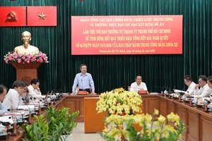 Ông Nguyễn Thanh Nghị: TP.HCM cần đột phá trong phát triển hạ tầng đồng bộ, hiện đại