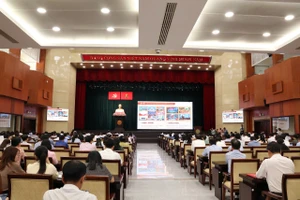 1.440 điểm cầu trực tuyến tại TP.HCM nghe quán triệt Nghị quyết 79, 80 