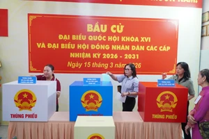 Một phường ở TP.HCM vận hành thử nghiệm ngày bầu cử 