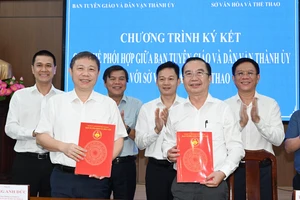 TP.HCM: Ký kết quy chế phối hợp thực hiện nhiệm vụ báo chí, tuyên truyền các sự kiện quan trọng