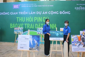 Hơn 2,5 tấn pin cũ được thu hồi, đổi lấy cây xanh 