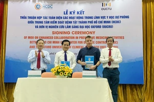 HCDC ký kết hợp tác quốc tế nâng cao năng lực kiểm soát bệnh tật