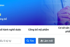 TP.HCM ra mắt tiện ích tra cứu thông tin về hành nghề dược, mỹ phẩm