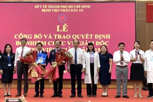 Bệnh viện Nhân dân 115 có tân Giám đốc