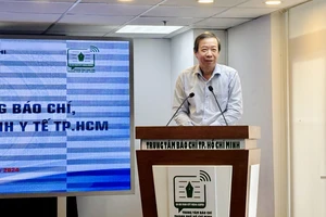 Cán bộ, lãnh đạo bệnh viện học về phát ngôn và truyền thông báo chí