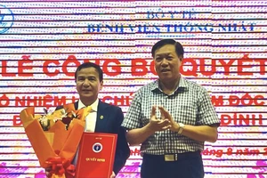 PGS-TS Lê Đình Thanh tiếp tục làm Giám đốc Bệnh viện Thống Nhất