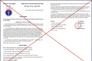 Giả mạo Thanh tra Sở Y tế TP.HCM dọa kiểm tra cơ sở kinh doanh ăn uống