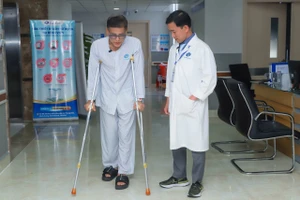 MC Thanh Bạch bị ngã xuống mương nước, phải nhập viện cấp cứu