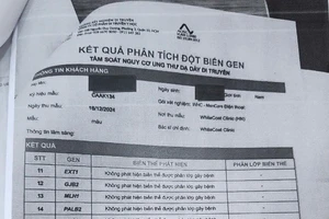 Chuyển công an điều tra vụ phòng khám bị tố giả mạo giấy xét nghiệm tầm soát ung thư