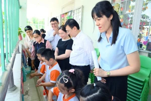 Giám sát phòng, chống bệnh truyền nhiễm tại các trường mầm non