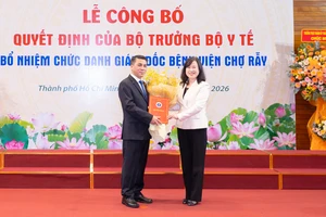 Chia sẻ xúc động của tân Giám đốc Bệnh viện Chợ Rẫy trong lễ nhậm chức