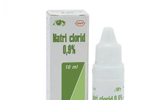 Sở Y tế TP.HCM phát thông báo về việc thu hồi lô thuốc nhỏ mắt Natri clorid 0,9%
