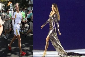 Hai thiên thần nội y tỏa sáng tại lễ khai mạc Olympic Rio 2016 