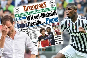 Paul Pogba không thể đến M.U, phải tập trung cùng Juventus