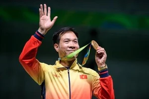 Ảnh: Khoảnh khắc vàng của Hoàng Xuân Vinh tại Olympic Rio 