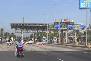 Trạm thu phí tuyến tránh Cai Lậy hoạt động từ ngày 1-8