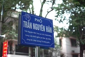 Khó đặt tên phố vì tên danh nhân nổi tiếng cạn dần