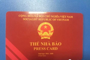 Thu hồi thẻ nhà báo người gửi công văn cho PCT quận 1
