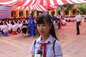 Học sinh lớp 8 viết thư gửi tổng thư ký Liên Hiệp Quốc