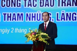 Chủ tịch nước: Phòng, chống tham nhũng hết sức khó khăn