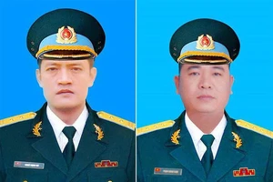 Cấp bằng 'Tổ quốc ghi công” cho hai liệt sĩ phi công Su-22U 