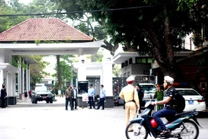 Thắt chặt an ninh tại Lễ tang Tướng Đồng Sỹ Nguyên