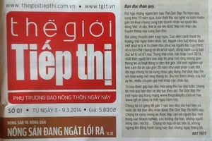 Xung quanh thông tin ngừng xuất bản Thế giới tiếp thị 