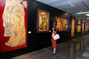 Khai mạc triển lãm 'Niệm', hướng thiện qua nét vẽ