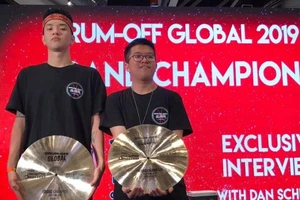 Thí sinh Việt Nam đạt giải quán quân Drum Off Global 2019 