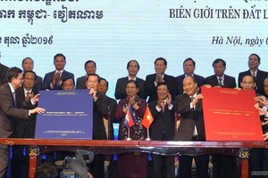 Việt Nam - Campuchia ký Hiệp ước bổ sung về cắm mốc biên giới