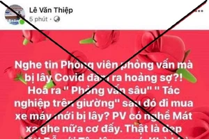 Luật sư Lê Văn Thiệp bị phạt 8 triệu đồng vì xúc phạm nhà báo