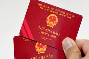 5 điểm mới trong lần cấp đổi thẻ nhà báo kỳ hạn 2021- 2025