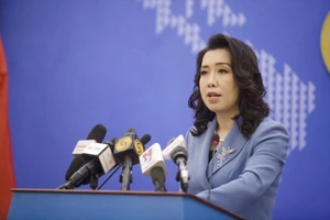 Người phát ngôn Lê Thị Thu Hằng. Ảnh: BNG