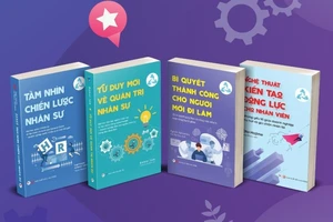 Bộ sách 'Nhân sự Nhật Bản' phát hành tại Việt Nam
