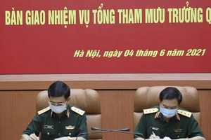Bàn giao nhiệm vụ Tổng Tham mưu trưởng Quân đội nhân dân Việt Nam