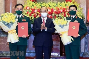 Bộ trưởng Quốc phòng Phan Văn Giang được thăng hàm Đại tướng