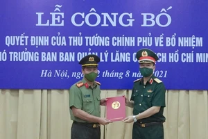 Bổ nhiệm Phó Trưởng ban Ban Quản lý Lăng Chủ tịch Hồ Chí Minh