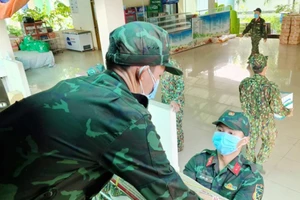 Quân đoàn 3 hỗ trợ TP.HCM 20 tấn hàng hóa trị giá 1,2 tỉ đồng