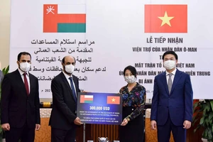 Vương quốc Oman hỗ trợ 300.000 USD cho nhân dân một số tỉnh miền Trung